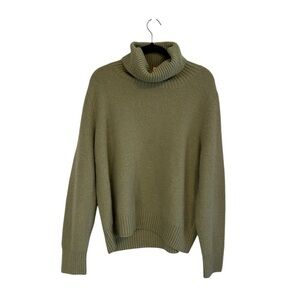 L.F. Markey Knox Knit Green Turtleneck Sweater Size 8